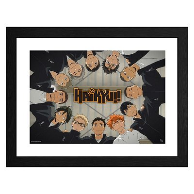 Pôster Cultura Pop Haikyu Karasuno Fight AbyStyle Oficial