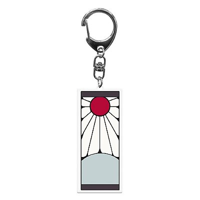 Chaveiro Demon Slayer Hanafuda Earring Acrylic AbyStyle Oficial