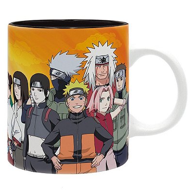 Caneca Naruto Shippuden Kanoha Ninjas AbyStyle Oficial