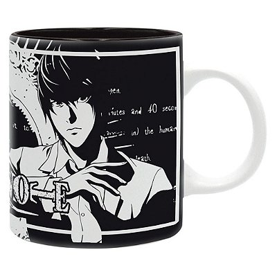 Caneca Death Note Light Vs L AbyStyle Oficial