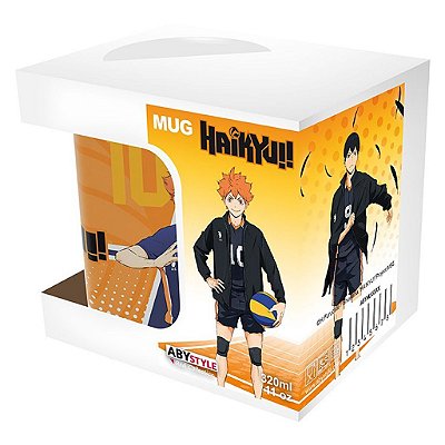 Caneca Cultura Pop Haikyu Hinata & Kageyama AbyStyle Oficial