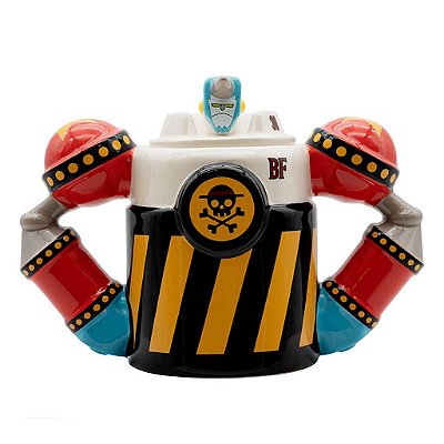 Caneca One Piece Iron Pirate Franky Shogun AbyStyle Oficial