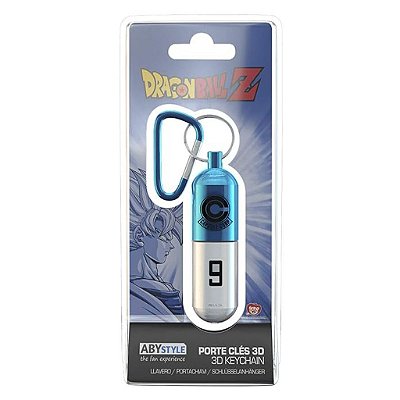 Chaveiro Dragon Ball Z Blue Capsule AbyStyle Oficial