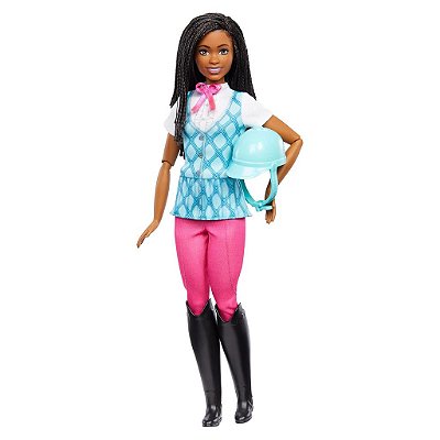 Boneca Mattel Barbie Barbie Horse Riding Brooklyn Oficial