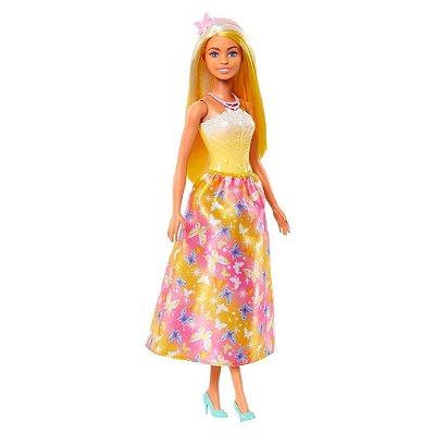 Boneca Mattel Barbie Barbie Core Mermaid Royal Yellow Oficial