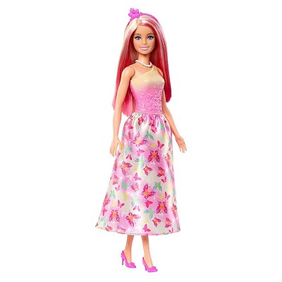 Boneca Mattel Barbie Barbie Core Mermaid Royal Pink Oficial