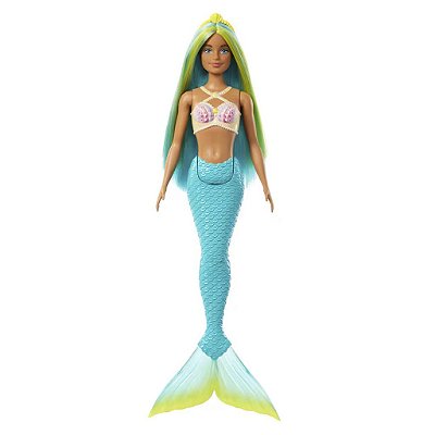 Boneca Mattel Barbie Barbie Core Mermaid Green Hair Oficial