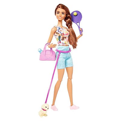 Boneca Mattel Barbie Barbie Wellness Workout Oficial