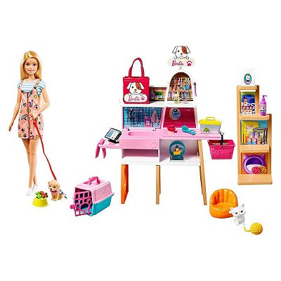 Boneca Mattel Barbie Barbie Pets Supply Store Oficial
