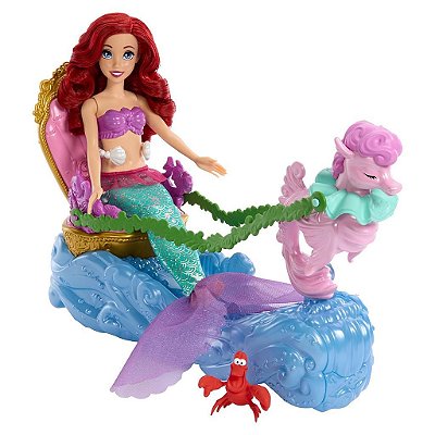 Boneca Mattel Disney Ariel'S Chariot Oficial