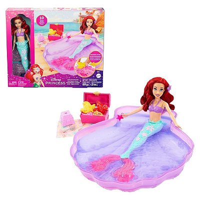 Boneca Mattel Disney Sand & Swim Ariel Pool Oficial