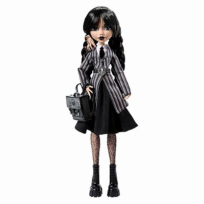 Boneca Mattel Wednesday Monster High Addams Oficial