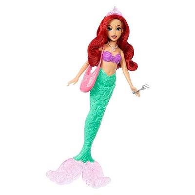 Boneca Mattel Disney Ocean Stories Ariel Fashion Oficial