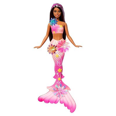 Boneca Mattel Barbie Barbie Blooming Feature Mermaid Oficial