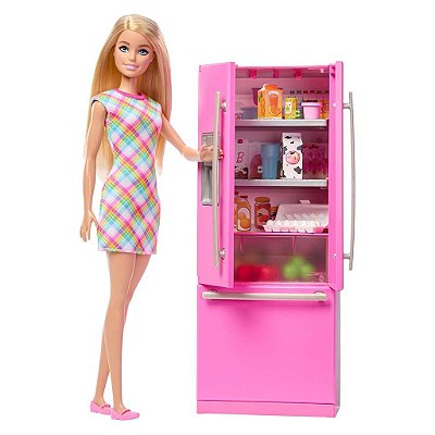 Boneca Mattel Barbie Barbie And Kitchen Oficial