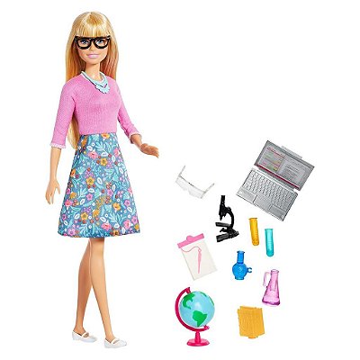 Boneca Mattel Barbie Barbie Teacher Oficial