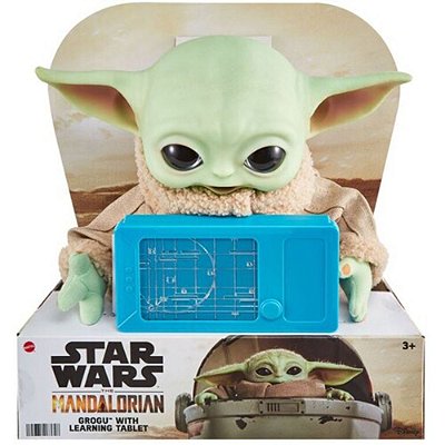 Boneca Mattel Star Wars Mandalorian The Child And Tablet 1947 Oficial