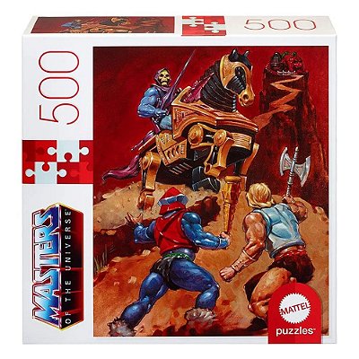 Action Figure Mattel Mattel Puzzle Master The Universe Skeletor & He Oficial