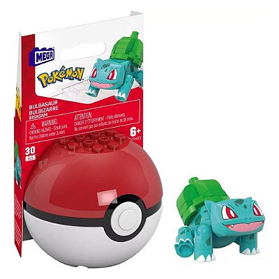Action Figure Mattel Pokeball Pokeball Bulbasaur Oficial