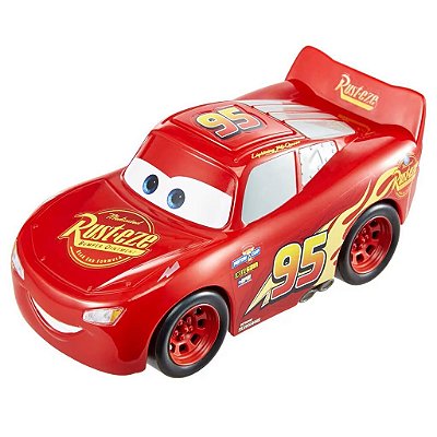 Boneca Mattel Disney Pixar Mc Queen Race Talkers Lighning Oficial