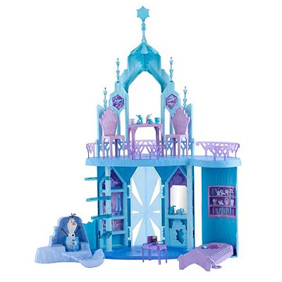 Boneca Mattel Disney Frozen Elsa Arendelelle Castle Oficial
