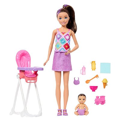 Boneca Mattel Barbie Barbie Skipper Babysisters Oficial