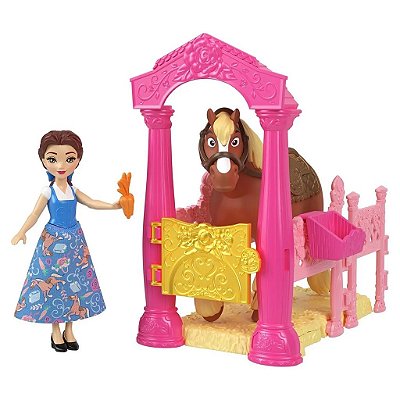 Boneca Mattel Disney Story Time Stackers Small Belle Oficial