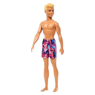Boneca Mattel Barbie Barbie Ken Beach Oficial