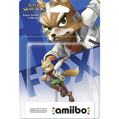 amiibo Super Smash Bros. Fox nº 6 Nintendo Figure NFC Oficial