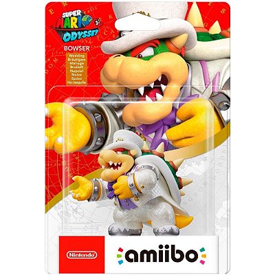 amiibo Super Mario Bowser Nintendo Figure NFC Oficial