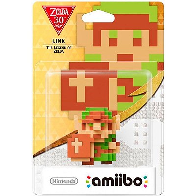 amiibo The Legend of Zelda The Legend Of Link 8 Bit Nintendo Figure NFC Oficial