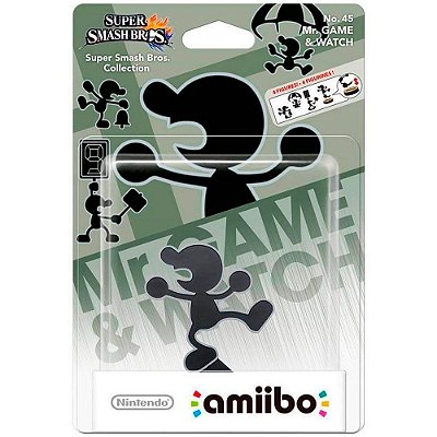 amiibo Mr.Game & Watch Nintendo Figure NFC Oficial