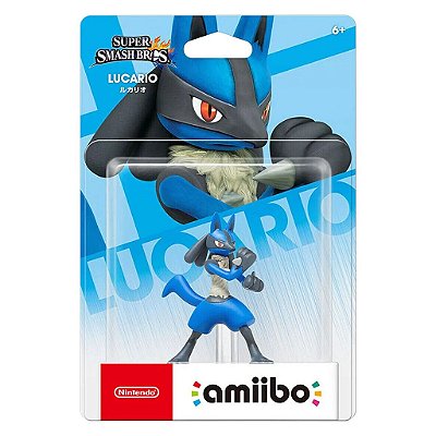 amiibo Super Smash Bros. Lucario nº 21 Nintendo Figure NFC Oficial