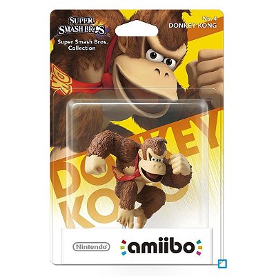 amiibo Super Smash Bros. Donkey Kong nº 4 Nintendo Figure NFC Oficial