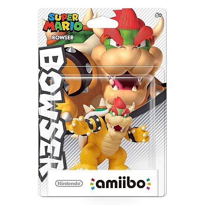 amiibo Super Mario Bowser nº 20 Nintendo Figure NFC Oficial
