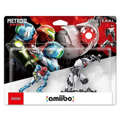 amiibo Metroid Samus And E.M.M.I. 2Pack Nintendo Figure NFC Oficial