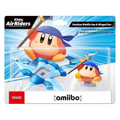 amiibo Kirby Waddle Dee & Winged Star Nintendo Figure NFC Oficial