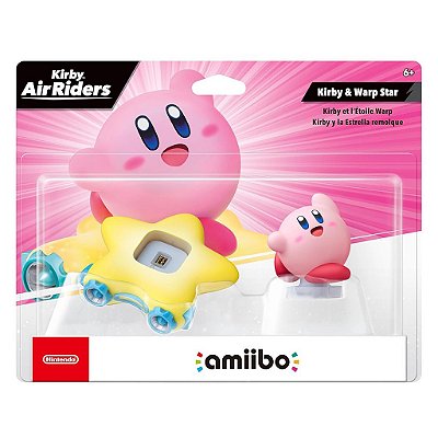 amiibo Kirby Warp Star Nintendo Figure NFC Oficial