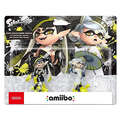 amiibo Splatoon Callie & Marie Nintendo Figure NFC Oficial