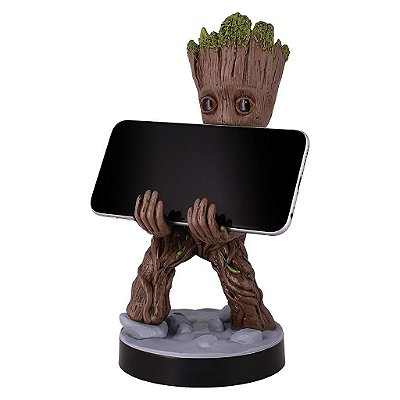 Suporte Cable Guys Groot Marvel para Controle e Celular Exquisite Gaming