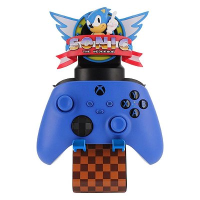 Suporte Cable Guys Sonic Classic Sonic the Hedgehog para Controle e Celular Exquisite Gaming