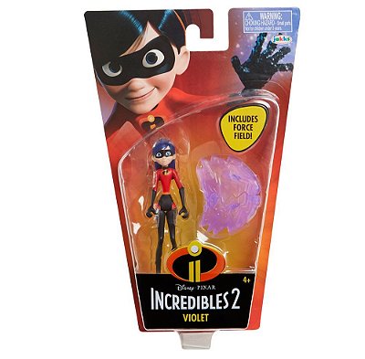 Action Figure Jakks Os Incríveis 2 Sr. Incrível e Violeta Oficial