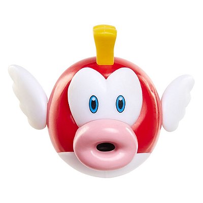 Action Figure Jakks Super Mario Cheep Cheep 2.5" Oficial