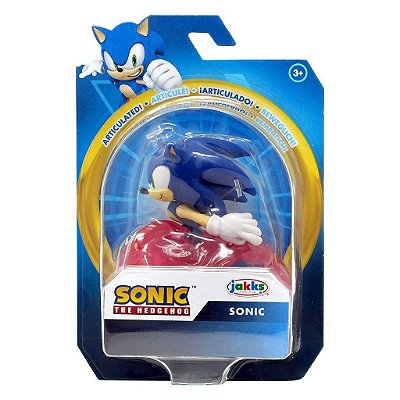 Action Figure Jakks Sonic the Hedgehog Sonic 2.5" Oficial