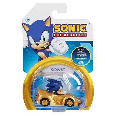 Miniatura Die-Cast Jakks Sonic the Hedgehog Sonic Oficial