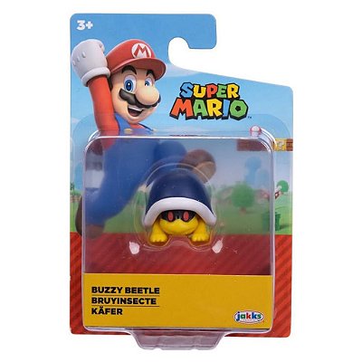 Action Figure Jakks Super Mario Buzzy Beetle 2.5" Oficial