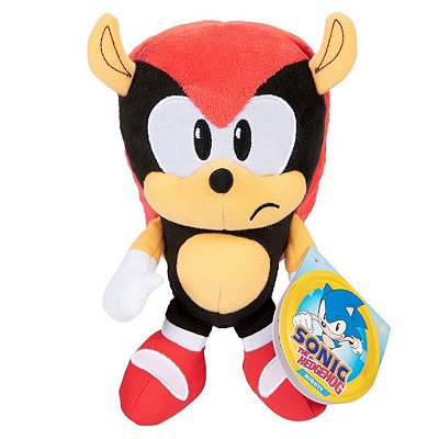 Pelúcia Jakks Sonic the Hedgehog Mighty 9" Oficial