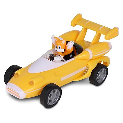 Miniatura Die-Cast Jakks Sonic the Hedgehog All-Stars Racing Transformed Oficial
