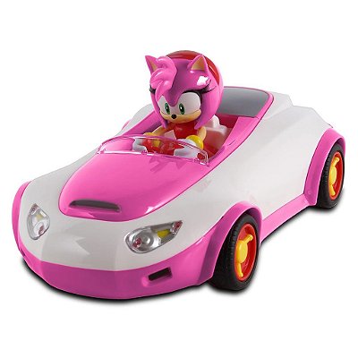 Carrinho de Fricção Jakks Sonic the Hedgehog Amy Oficial