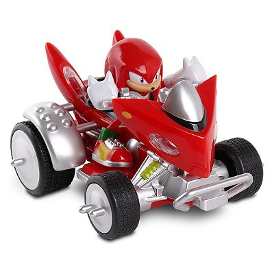 Carrinho de Fricção Jakks Sonic the Hedgehog Knuckles Oficial